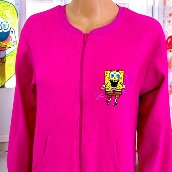 Nickelodeon SpongeBob SquarePants Micro Fleece PJs - Picture 12 of 16